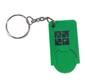 Geocaching Carrito de Compras Chip Llavero Herramienta Llavero en el Camino Ftf - Imagen 1 de 2