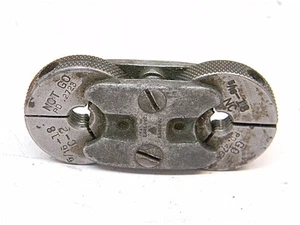 USED THREAD RING GAGE SET 5/16-18 (GO P.D. .2764) (NOGO P.D. .2723) - Picture 1 of 1