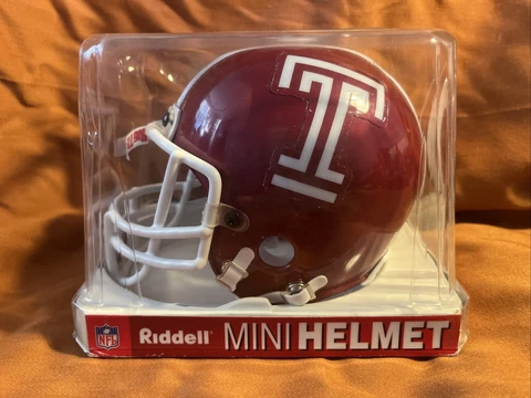 TEMPLE OWLS - Riddell Speed Mini Helmet Cover