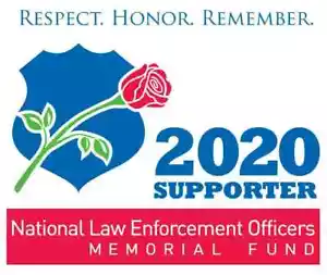 2020 NATIONAL LAW ENFORCEMENT OFFICERS MEMORIAL FUND POLICE PBA SUPPORTER DECAL - Bild 1 von 1