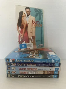 Burn Notice : Season 1-6 Region 4 1,2,3,4,5 & 6 DVD 24 Discs VGC - Picture 1 of 6