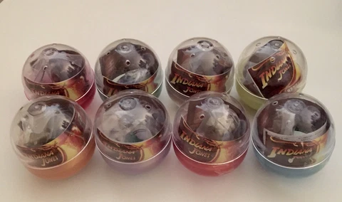 Indiana Jones Artifacts Japan Complete Collection of 8 NEW SEALED RARE Cover
