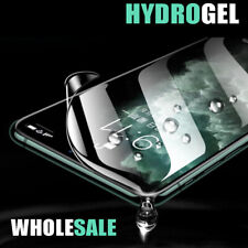 Wholesale Soft Clear Hydrogel Screen Protector For iPhone 7 8 X 11 12 13 PRO MAX