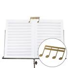 Musical Note Shaped Music Book Clip Sheet Music Folders Music Stand Clips for