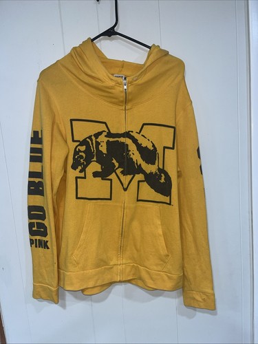 UNDERCOVER Felpa Victoria Secret rosa Michigan wolverines