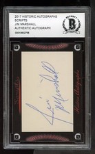 2017 Historic Autographs Scripts Auto Signed BAS Beckett (4) - Jim Marshall