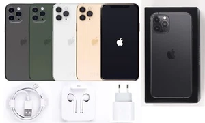 Apple iPhone 11 Pro Max 64GB 256GB Todos los Colores 100% Batería COMO NUEVO Con EMBALAJE ORIGINAL - Imagen 1 de 21