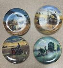 Farmland Memories By Danbury Mint / Set Of 4 / John Deere, Farmall, Case