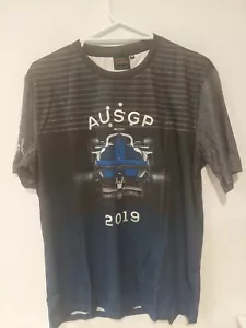 2019 Australian F1 Grand Prix Melbourne TShirt Mens Medium Formula One Race - Picture 1 of 3