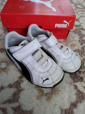 Novo Tênis Puma Tune Cat 3 Crianças Ajuste Infantil Meninos Meninas Branco Tamanho 5M - Imagem 1 de 3