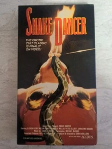 Snake Dancer VHS 1989 Erotic Cult Classic Not Rated Fast Shipping RARE Htf Oop - Picture 1 of 6