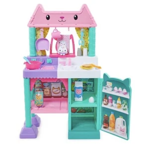 Gabby's Dollhouse Cakey Kitchen Set for Kids Play Accessories Food Sound Music - Picture 1 of 9