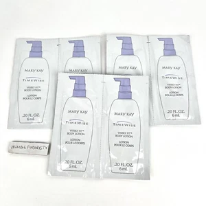 6x Mary Kay Timewise Visibly Fit Body Lotion Samples Travel Individual Pack Lot - Picture 1 of 3