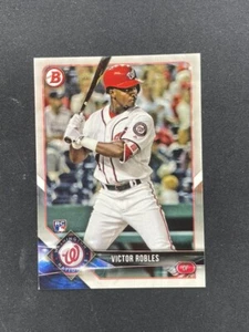 2018 Bowman Victor Robles Rookie Card #6 Washington Nationals/ Mariners - Picture 1 of 2