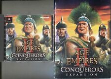 Age of Empires II 2 - The Conquerors ! tolles AddOn !! das Original mit Handbuch