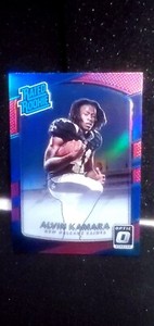 🔥ALVIN KAMARA🔥2017 Panini Donruss Optic Rated Rookie Pink Holo Prizm⚡️SAINTS 