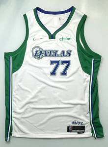 Dallas Mavericks #77 Luka Doncic Nike Swingman City Edition NBA Jersey Size 2XL - Picture 1 of 11