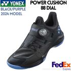 YONEX Badminton shoes POWER CUSHION 88 DIAL Black/Purple SHB88D3 537 2024 NEW!!