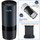Room Car Air Purifier Cleaner HEPA Filter Remove Odor Dust Mold Home Allergies