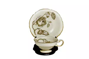 Footed Cup & Saucer Set Gloria by Castleton (USA) Discontinued - Picture 1 of 7