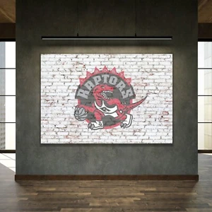 LARGE POSTER Toronto Raptors NBA Basketball Home Decor Wall Art Print 36"x24" - Picture 1 of 4