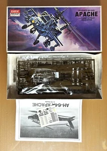ACADEMY 1649 - HUGHES AH-64A APACHE U.S. ARMY ATTACK HELICOPTER - 1/72 PLASTIC - Bild 1 von 1