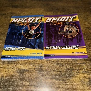 Spirit of the Game lot of 2 paperback books by Todd Hafer & Zonder Kidz - Picture 1 of 2