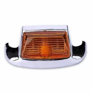 Luz de punta de guardabarros delantero ámbar para motocicleta Harley Heritage softai FLSTC FLHT - Imagen 1 de 5