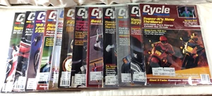VTG Cycle Magazine Lot Of 12 Jan-Dec 1987 Full Complete Year Motorcycle Info/Ads - Picture 1 of 5