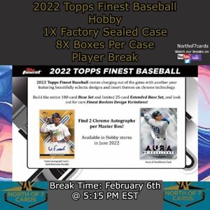 Joey Votto - 2022 Topps Finest Baseball Hobby 1 Case Player BREAK #6