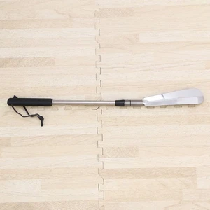 Retractable Shoehorn Elder Horns with Long Handles Stainless Steel Tool - Picture 1 of 11