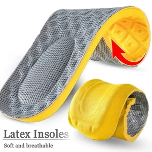 1 Paio Solette in Lattice Memory Foam per Scarpe da Corsa Supporto Piedi Pad Traspirante - Foto 1 di 8