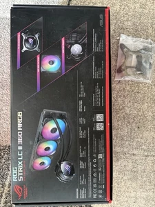ASUS ROG Strix LC II 360 ARGB All-in-One Flüssig-CPU-Wasserkühlung, 3 Lüfter - Bild 1 von 2