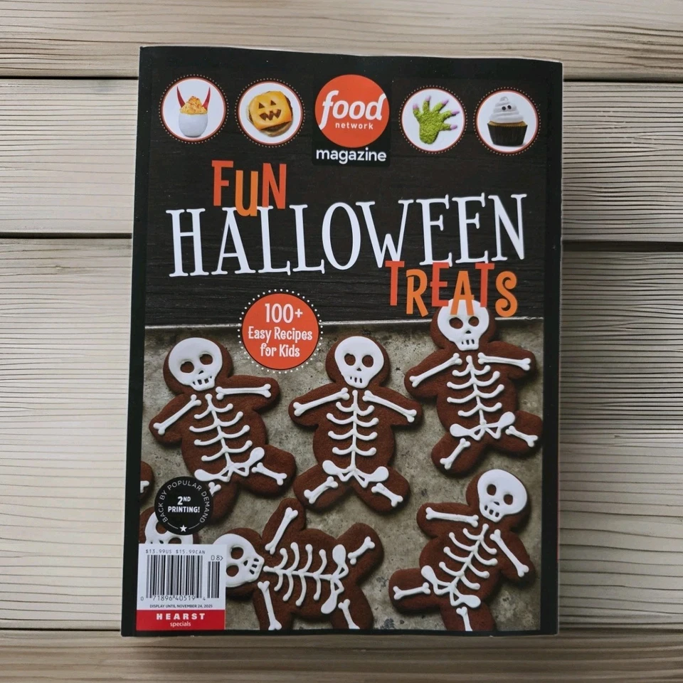 Food Network Magazine Fun Halloween Treats 100+ Easy Recipes For Kids - Image 1 of 1