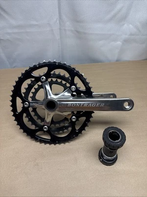 ГОНОЧНЫЙ ДОРОЖНЫЙ ВЕЛОСИПЕД BONTRAGER 170 ММ 52/39/30 ЗУБЧАТАЯ ШАТУНА GXP 9/16 ДЮЙМА X 20 ТОЧЕК НА ДЮЙМ - Изображение 1 из 3