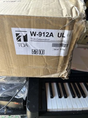 TOA Electronics W-912A 6-Channel In-Wall Modular Mixer / Power Amplifier 120W - Image 1 of 4