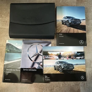MERCEDES GLA X156 OWNERS PACK / HANDBOOK / MANUAL + WALLET 2017~2020 (2019) D631 - Picture 1 of 1
