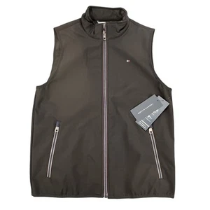 Tommy Hilfiger Weste Herren Small schwarz wasserabweisend winddicht Softshelljacke - Bild 1 von 9