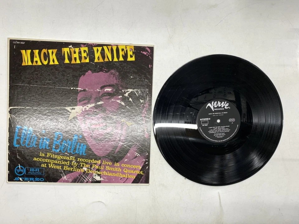 Ella Fitzgerald Mack The Knife/Ella In Berlin Japan LP [63303ER] - Image 1 of 2