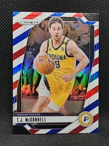 2024-25 Panini Prizm - TJ McConnell Indiana Pacers White & Blue Prizm Card - Picture 1 of 2