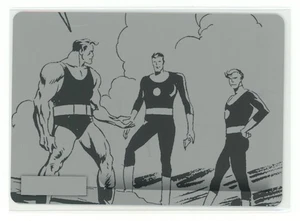 FANTASTIC FOUR 2024 UD Marvel Allegiance Secret Wars Canvas Printing Plate 1/1 - Picture 1 of 2