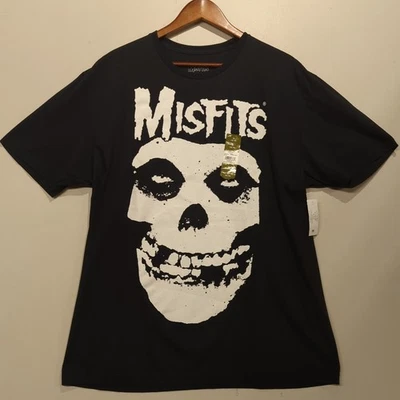NWT Misfits Short Sleeve Shirt Black XL Big Logo - Image 1 of 4