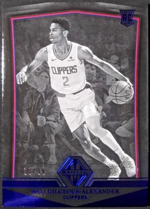 Chronicles Majestic Rookies 2018-19/99 azul #350 Shai Gilgeous-Alexander RC SP - Imagen 1 de 23