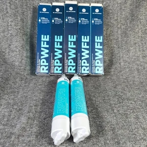 7 x Genuine GE RPWFE Refrigerator Water Filter w/Chip 5x Sealed 2x Open Box - Picture 1 of 7