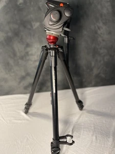Manfrotto 503HDV Fluid Head w/ 755XB Tripod – Pro Video Camera Support Kit - Picture 1 of 10