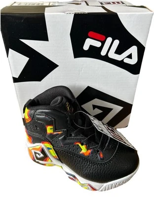 Z Fila MB Jamal Mashburn Zapatos Negro Jelly Bean Tenis Infantes Talla 7 Caja 113 Foto 1 de 3