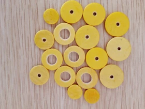Juego de 3 almohadillas para flauta Yamaha 17 orificios abiertos = 51 piezas - Imagen 1 de 2