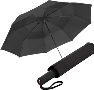 A.405 XXL Duomatic Vented Automatic Open Close Rain Umbrella - Compact Windproof - Picture 1 of 12