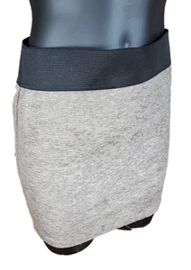 Y2k Charlotte Russe Club Mini Skirt Small Ruffle Gray Gold Sparkle Body Con - Picture 1 of 7