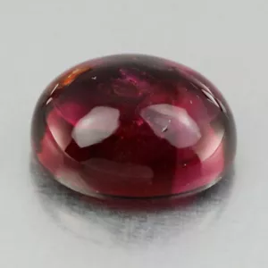 Video_8,41cts_Natürlicher Turmalin_Mosambik_Lebendiger Lila Rosa Farbton_Cabochon_B389 - Bild 1 von 2